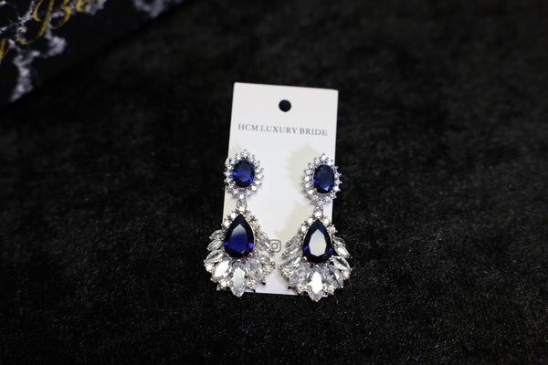 Lya bleu earrings